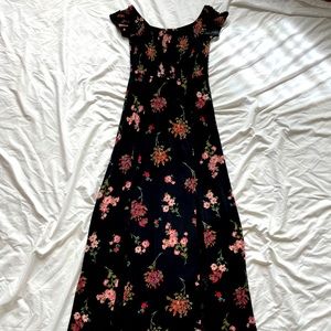 Express Floral Maxi Dress